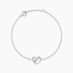 Bracelet Or Blanc Juliane Diamants - Bracelets Femme | Histoire d&rsquo;Or