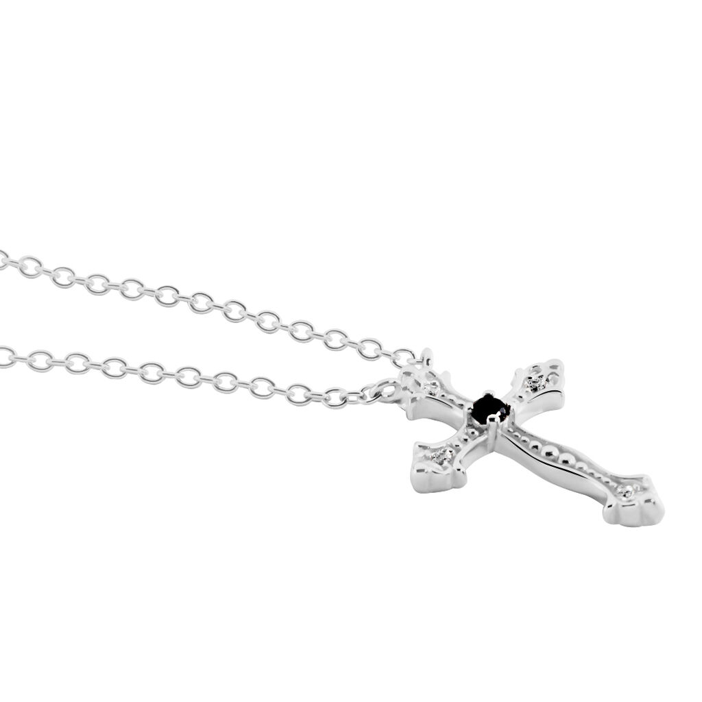 Collier Argent Florian Oxydes De Zirconium - Colliers fantaisie Femme | Histoire d’Or