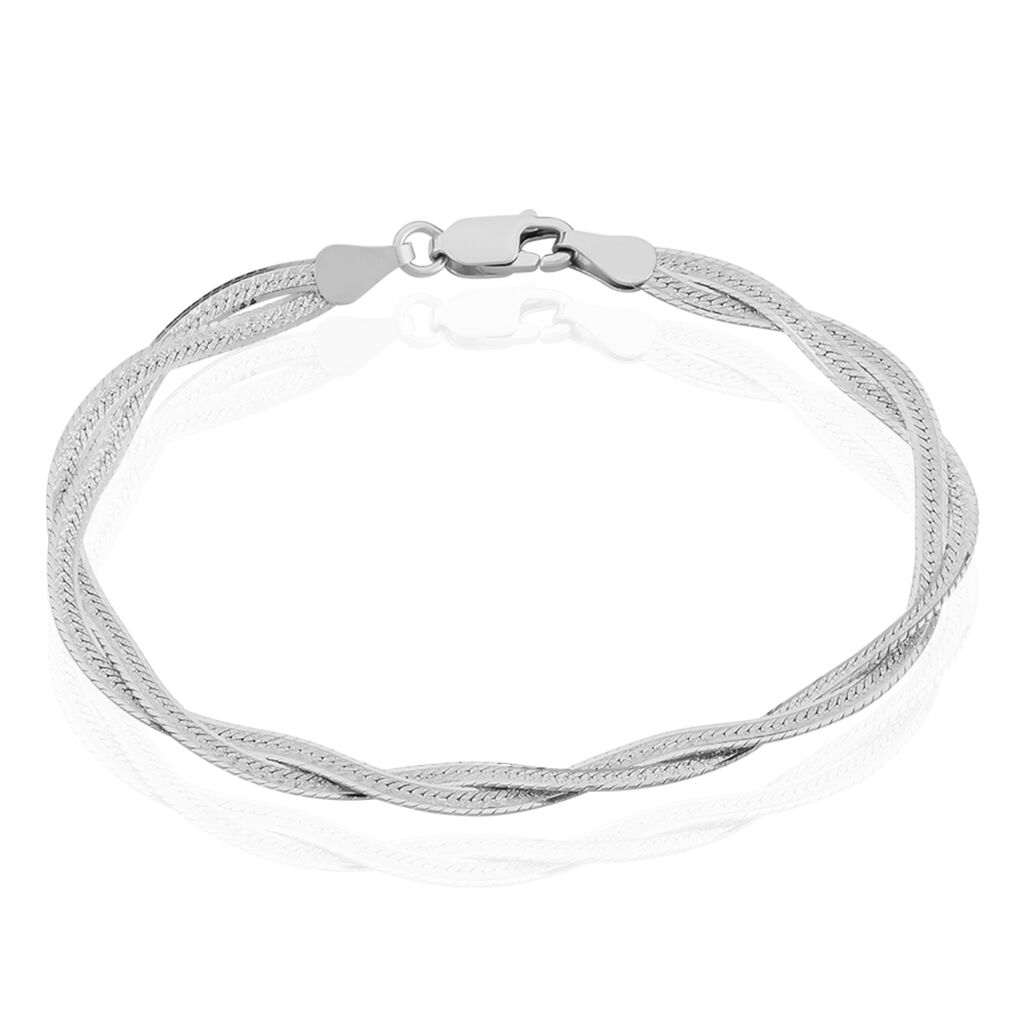 Bracelet Anaiz Argent Blanc