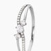 Bague Edwige Or Blanc Oxyde De Zirconium - Bagues solitaires Femme | Histoire d’Or