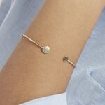 Bracelet Jonc Ileana Or Jaune - Bracelets joncs Femme | Histoire d&rsquo;Or