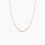 Cha&icirc;ne Iris Maille Gourmette Or Jaune - Chaines Femme | Histoire d&rsquo;Or