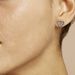 Boucles D'oreilles Pendantes Elwenn Argent Blanc - Boucles d'Oreilles Arbre de vie Femme | Histoire d’Or