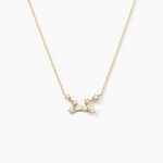 Collier Orion Or Jaune Oxyde De Zirconium - Colliers Femme | Histoire d&rsquo;Or