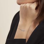 Bracelet Lou Argent Blanc Oxyde De Zirconium - Bracelets Femme | Histoire d&rsquo;Or