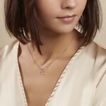 Collier Briaga Argent Blanc Oxyde De Zirconium - Colliers fantaisie Femme | Histoire d&rsquo;Or