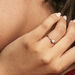 Bague Sandrine Or Blanc Diamant