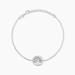 Bracelet Chimere Argent Blanc Oxyde De Zirconium - Bracelets Femme | Histoire d&rsquo;Or