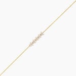 Bracelet Bedros Or Jaune Oxyde De Zirconium - Bracelets Femme | Histoire d&rsquo;Or