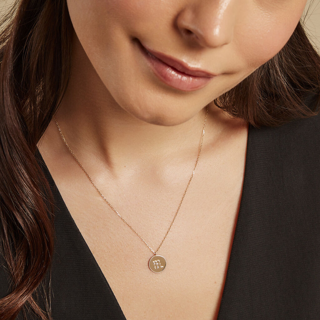 Collier Astrolae Or Jaune Diamant - Colliers Zodiaque Femme | Histoire d’Or