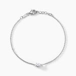 Bracelet Alda Argent Blanc Oxyde De Zirconium - F&ecirc;te des m&egrave;res Femme | Histoire d&rsquo;Or