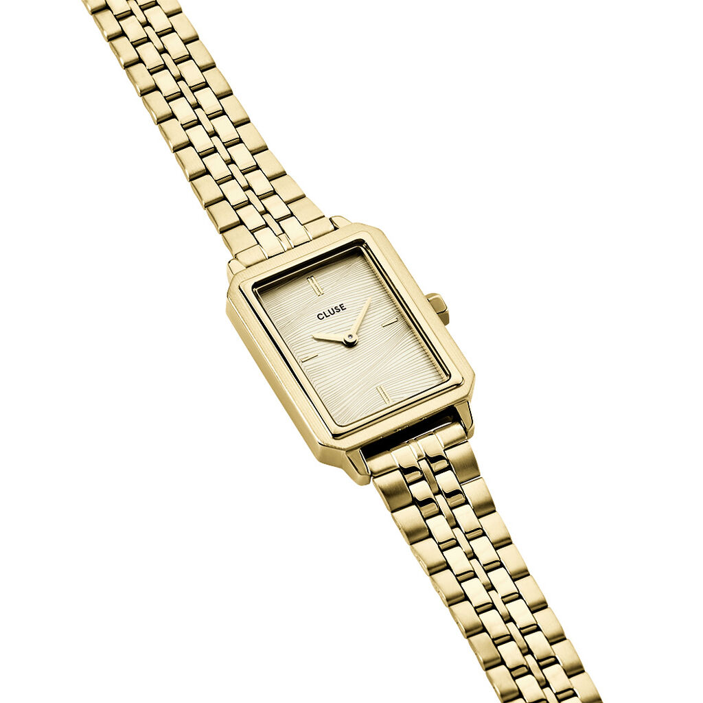 Montre Cluse Fluette Dor&eacute; - F&ecirc;te des m&egrave;res Femme | Histoire d&rsquo;Or