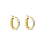 Cr&eacute;oles Lolly Or Jaune - Boucles d'oreilles cr&eacute;oles Femme | Histoire d&rsquo;Or