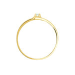 Bague Veroucha Or Jaune Topaze - Bagues solitaires Femme | Histoire d&rsquo;Or