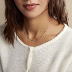 Collier Borya Argent Blanc Oxyde De Zirconium - Colliers fantaisie Femme | Histoire d&rsquo;Or