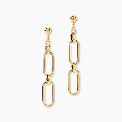 Boucles D'oreilles Pendantes Escape Or Jaune - Boucles d'oreilles pendantes Femme | Histoire d&rsquo;Or