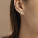 Boucles D'oreilles Puces Charlene Or Blanc Diamant Synthetique - Clous d'oreilles Femme | Histoire d’Or