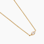 Collier Amazone Plaqu&eacute; Or Jaune Oxyde De Zirconium - Colliers Femme | Histoire d&rsquo;Or
