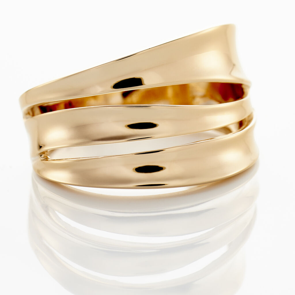 Bague Edwyna Plaqu&eacute; Or Jaune - Bagues fantaisie Femme | Histoire d&rsquo;Or