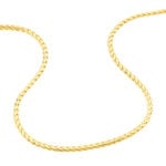 Collier Jayna Maille Palmier Or Jaune - Chaines Femme | Histoire d&rsquo;Or