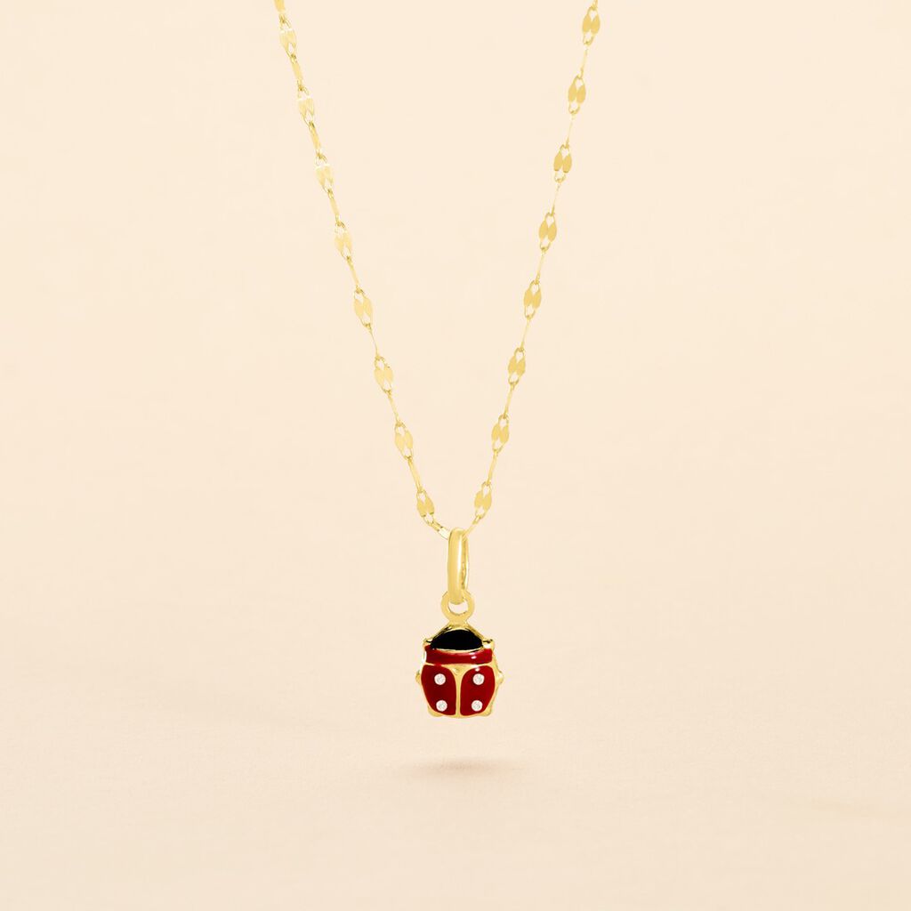 Collier Deena Or Jaune Oxyde De Zirconium - Colliers Enfant | Histoire d&rsquo;Or