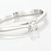 Bague Solitaire Victoria Or Blanc Diamant - Bagues solitaires Femme | Histoire d’Or