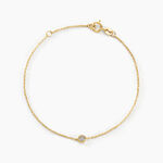Bracelet Mon Premier Diamant Or Jaune Diamant - Bracelets Femme | Histoire d&rsquo;Or