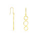 Boucles D'oreilles Pendantes Or Jaune Isabela - Boucles d'oreilles pendantes Femme | Histoire d’Or