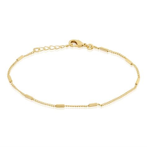 Bracelet Frans Plaqu&eacute; Or - Bracelets cha&icirc;ne Femme | Histoire d&rsquo;Or