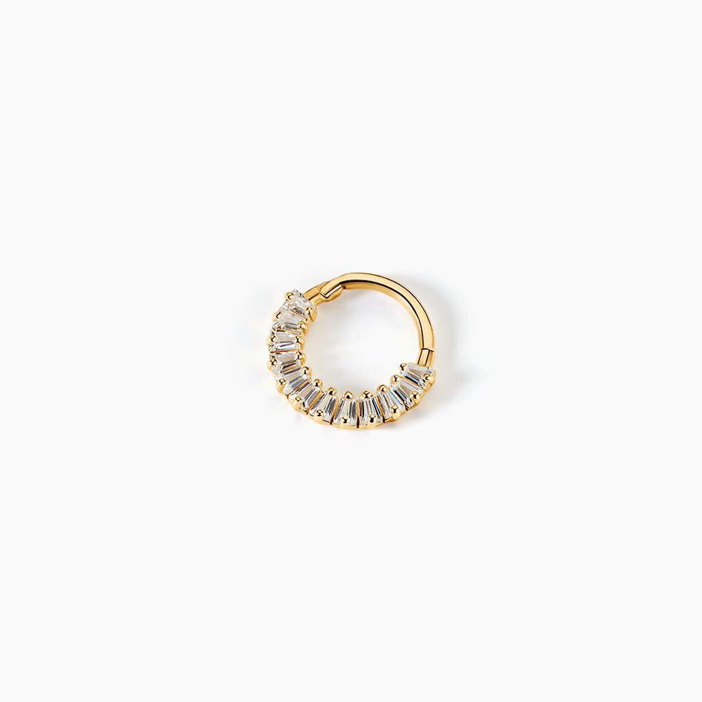 Piercing D'oreille Et/ou De Nez Unitaire Carlisle Or Jaune Oxyde - Bijoux Femme | Histoire d’Or