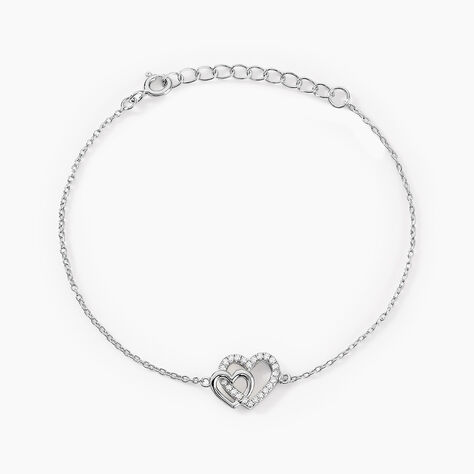 Bracelet Donatiane Argent Blanc Oxyde De Zirconium - Bracelets Femme | Histoire d’Or