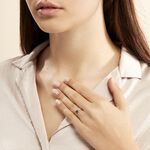 Bague Charmante Or Blanc Saphir Et Diamant - Bagues solitaires Femme | Histoire d&rsquo;Or