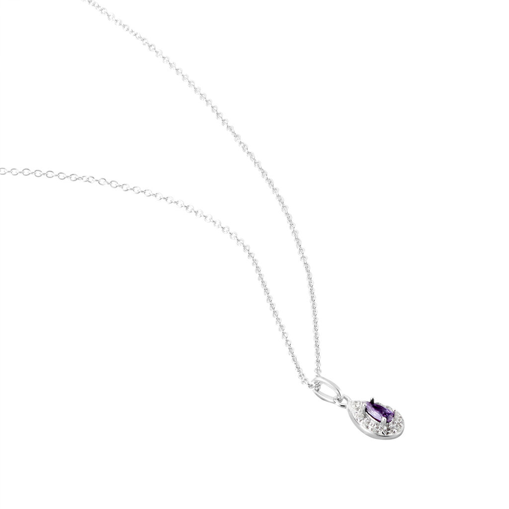 Collier Argent Tania Oxydes De Zirconium - Colliers fantaisie Femme | Histoire d’Or