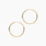 Cr&eacute;oles Dominae Or Jaune - Boucles d'oreilles cr&eacute;oles Femme | Histoire d&rsquo;Or