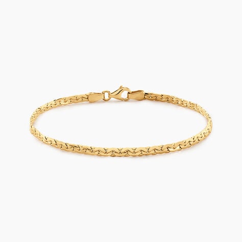 Bracelet Ivy Maille Haricot Or Jaune - Bracelets chaîne Femme | Histoire d’Or