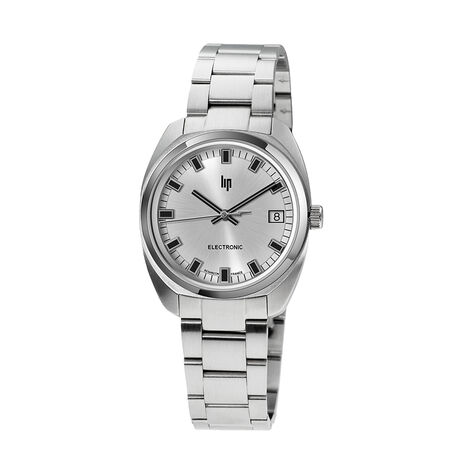 Montre Lip General De Gaulle 35 Argent&eacute; - Montres &eacute;tanches Unisex | Histoire d&rsquo;Or