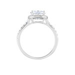 Bague Solitaire Adeodat Argent Oxyde De Zirconium - Bagues solitaires Femme | Histoire d&rsquo;Or