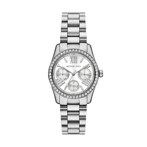 Montre Michael Kors Lexington Lux Argent&eacute; - Montres Femme | Histoire d&rsquo;Or