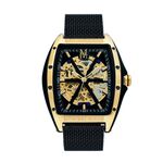 Montre Montignac Tonneau Automatique Noir - Montres Homme | Histoire d&rsquo;Or
