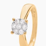 Bague Solitaire Artemis Or Jaune Diamant - Bagues solitaires Femme | Histoire d&rsquo;Or