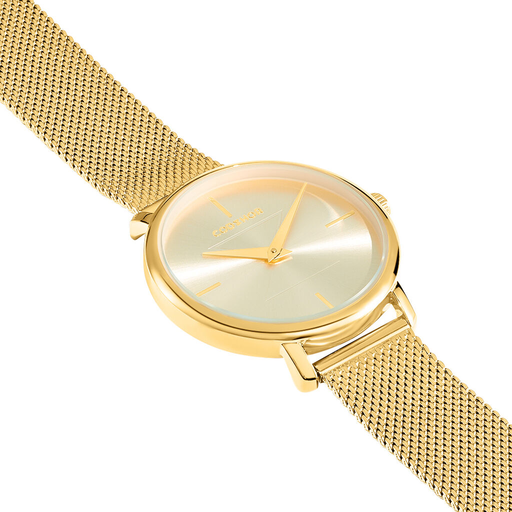 Coffret De Montre Codhor Amele Doré - Montres Femme | Histoire d’Or