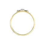 Bague Adamina Or Jaune Diamant - Bagues avec pierre Femme | Histoire d&rsquo;Or
