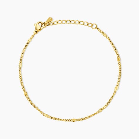 Bracelet Jeannice Acier Dor&eacute; - Bijoux sans pierre Femme | Histoire d&rsquo;Or