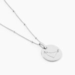 Collier Astr Argent Oxydes De Zirconium - Colliers Zodiaque Femme | Histoire d&rsquo;Or