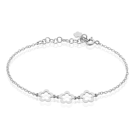 Bracelet Lucilla Argent Blanc - Bracelets fantaisie Femme | Histoire d&rsquo;Or