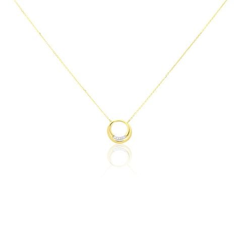 Collier Circlane Or Jaune Diamant - Colliers Femme | Histoire d’Or