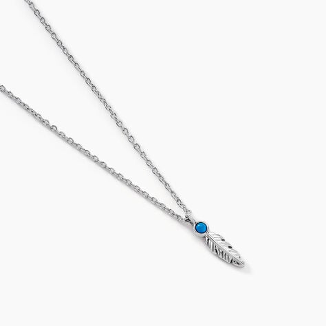 Collier Nahara Argent Blanc Oxyde De Zirconium - Colliers fantaisie Femme | Histoire d&rsquo;Or