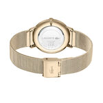 Montre Lacoste Crocorigin Bicolore Dor&eacute; / Rose - Montres Femme | Histoire d&rsquo;Or