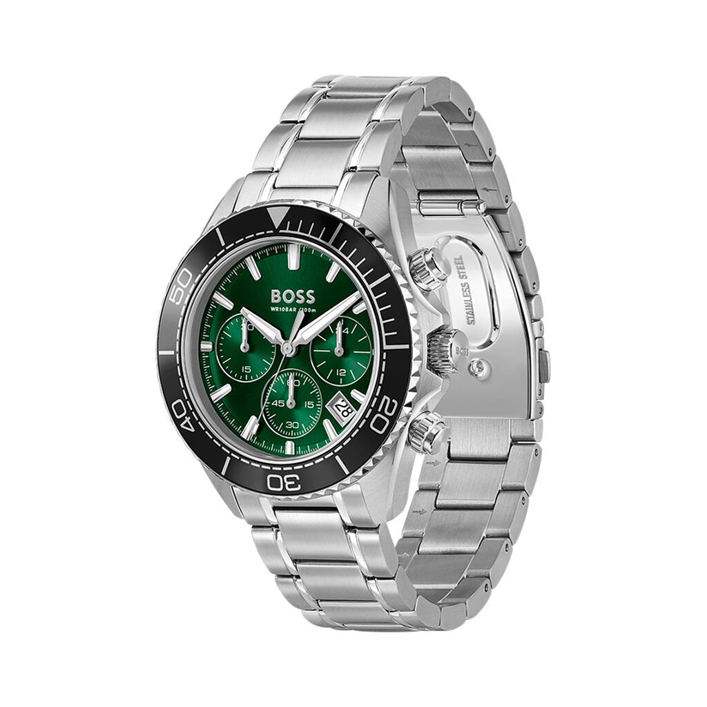 Montre Boss Sealiner Vert - Montres Homme | Histoire d&rsquo;Or