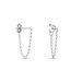 Boucles D'oreilles Pendantes Argent Leent - Boucles d'oreilles fantaisie Femme | Histoire d’Or